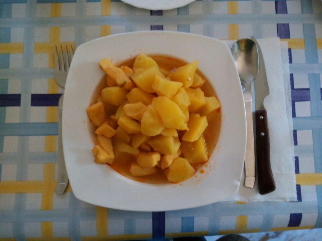 guiso de papas con chocos buenmar