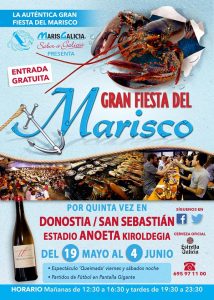 feria del marisco marisgalicia