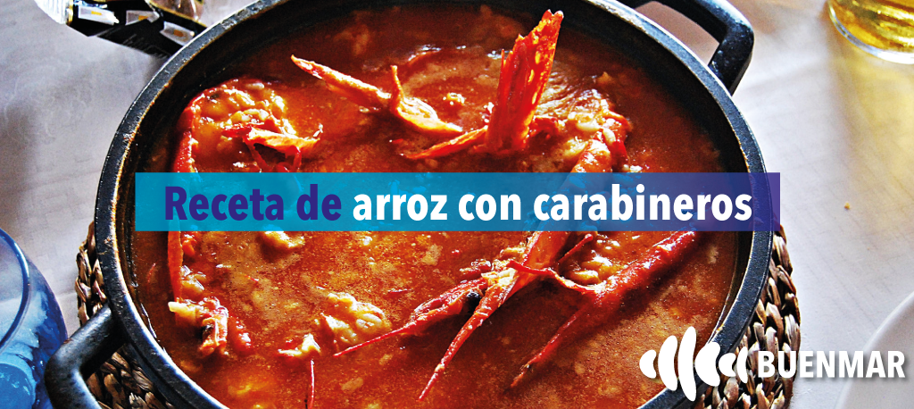 receta de carabineros cocidos con arroz